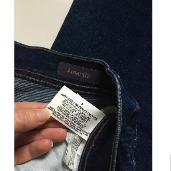 Gloria Vanderbilt Amanda Jean size 6 - Picture 5 of 7